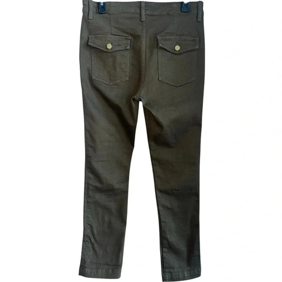 RAMY BROOK | Arizona Cargo Pants in Clover | Olive Green High Waisted Ankle | 28 - Picture 9 of 12